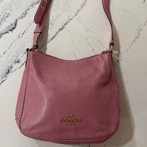 Coach Bags - Ellie File Bag Pebble Leather Crossbody Adjustable True Pink